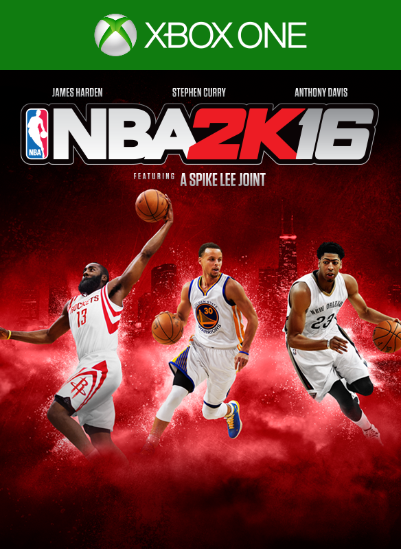NBA 2K16 box art for Xbox One